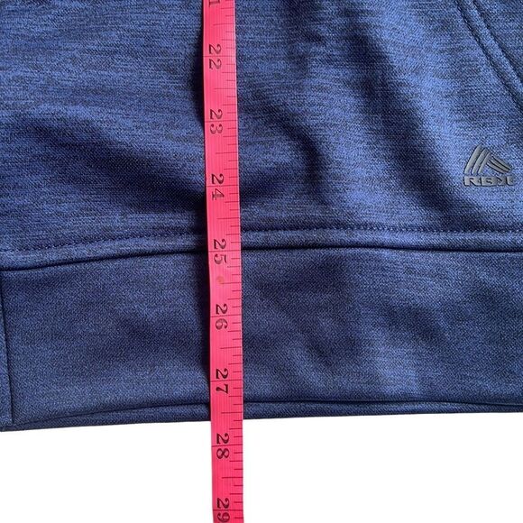 🔥 SALE 🔥 NEW RBX Navy Blue Tech Fleece Zip Up 100% Polyester Size Medium - Picture 13 of 14